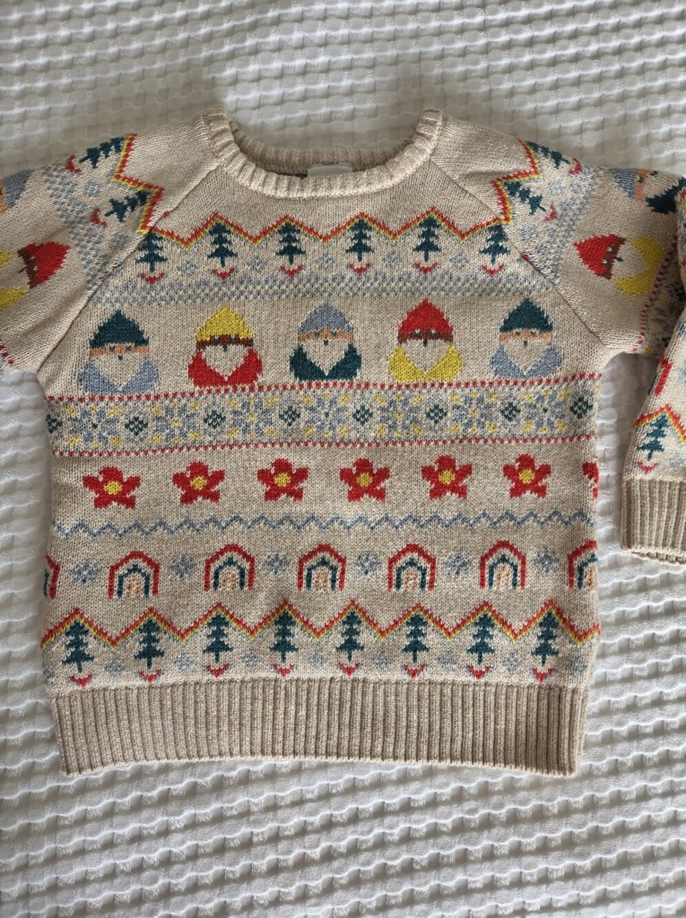 Hanna Andersson Rainbow Gnome Sweater